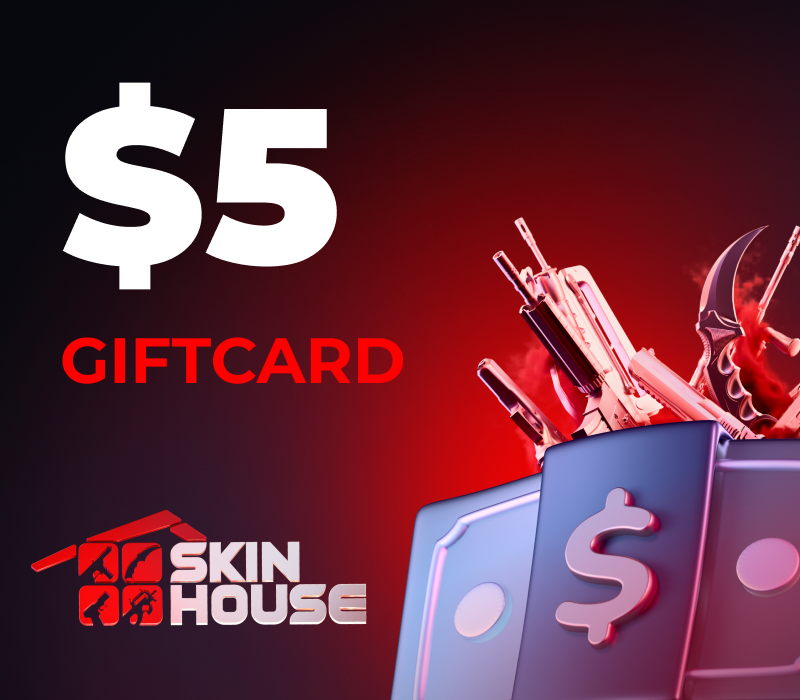 SkinHouse.gg $5 Подарочная карта
