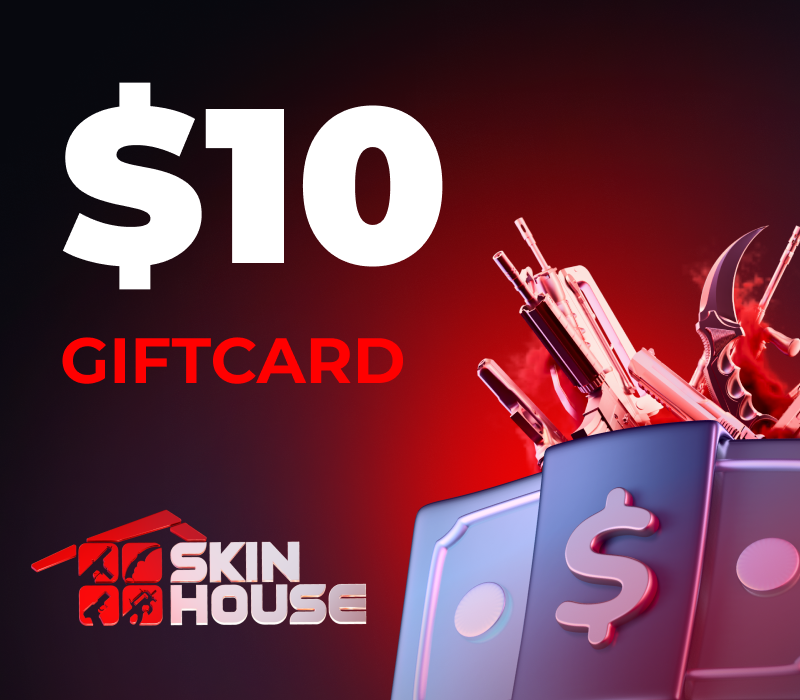 SkinHouse.gg $10 Подарочная карта