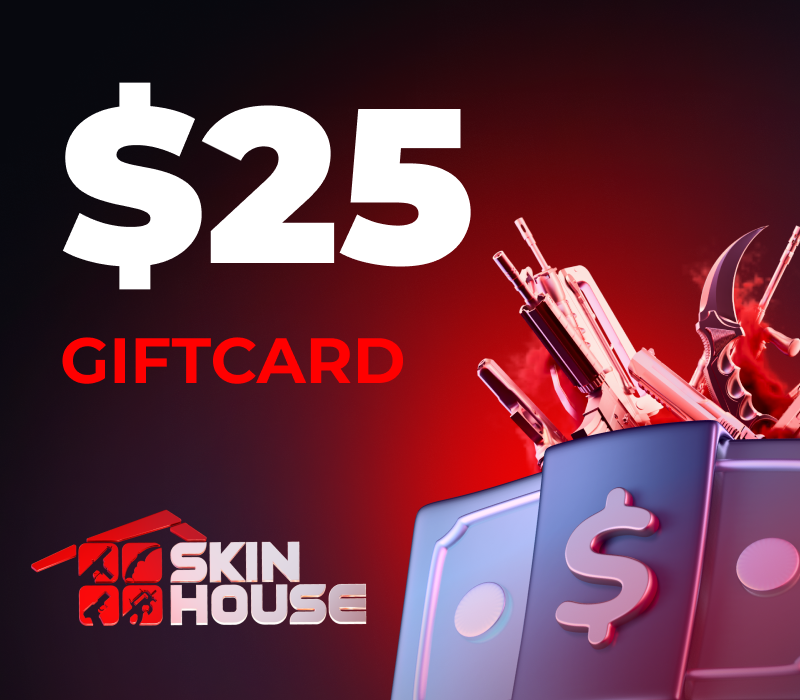 SkinHouse.gg $25 Подарочная карта
