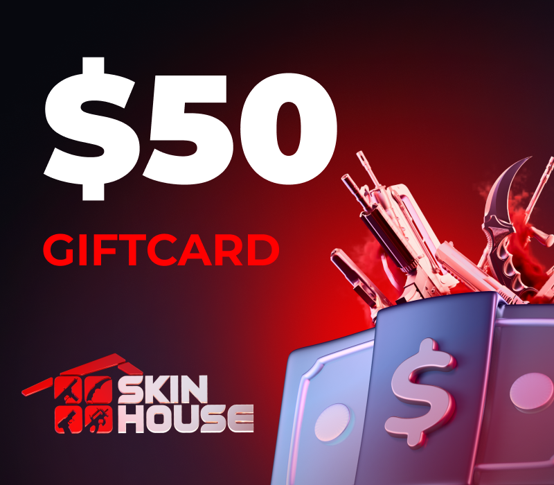 SkinHouse.gg $50 Подарочная карта