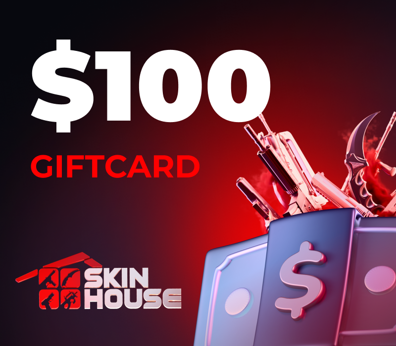 SkinHouse.gg $100 Подарочная карта