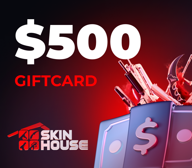 SkinHouse.gg $500 Подарочная карта