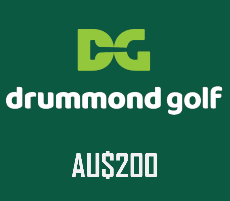 Drummond Golf AUD 200 Подарочная карта AU