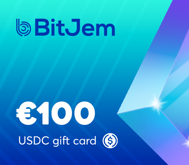 BitJem Crypto Подарочная карта (USDC) €100
