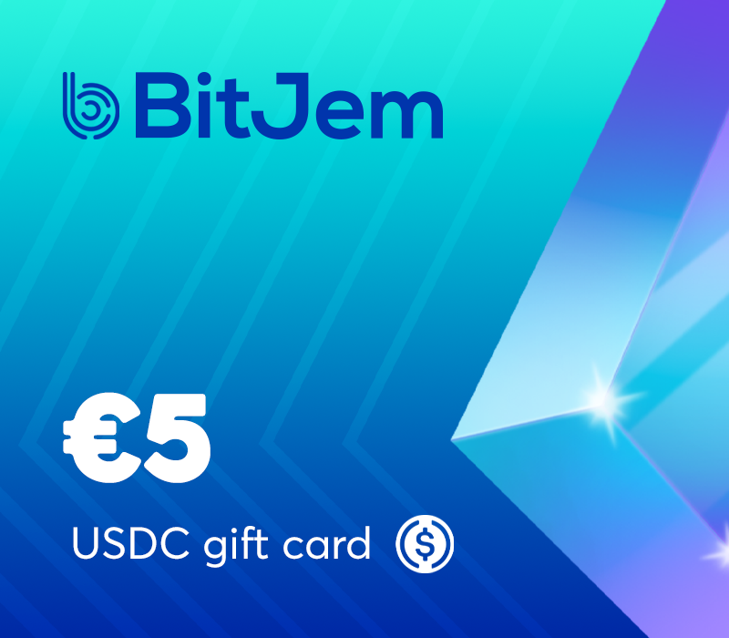 BitJem Crypto Подарочная карта (USDC) €5