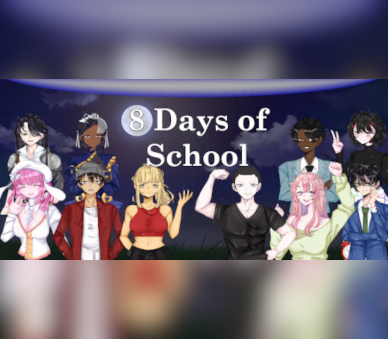 8 Days of School PC Steam Ключ