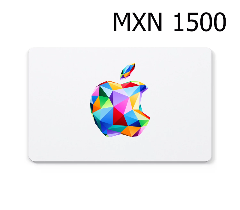 Apple Mex$1500 Подарочная карта MX