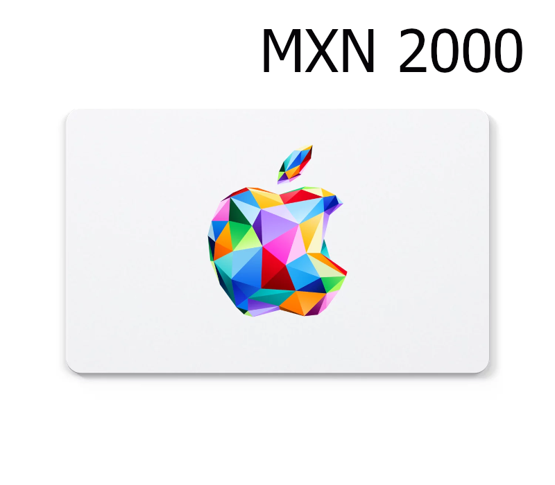 Apple Mex$2000 Подарочная карта MX