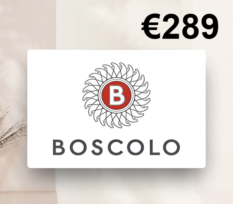 Boscolo €289 Подарочная карта IT