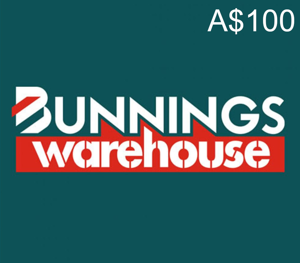 Bunnings Warehouse A$100 Подарочная карта AU