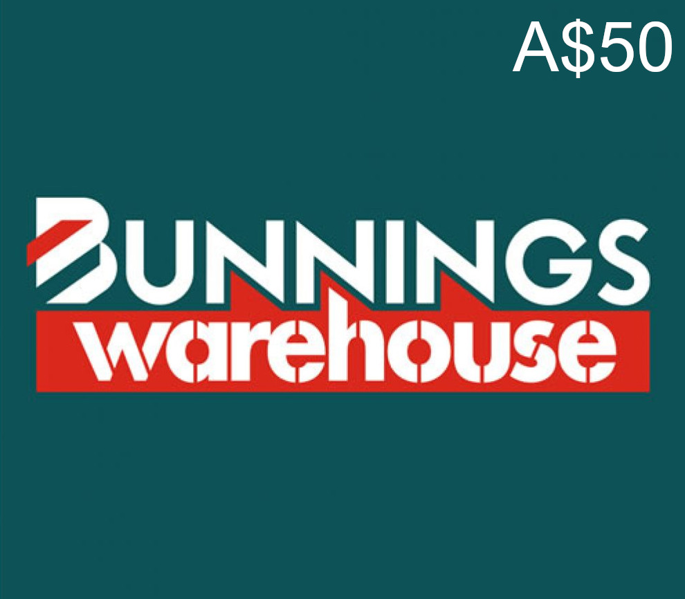 Bunnings Warehouse A$50 Подарочная карта AU