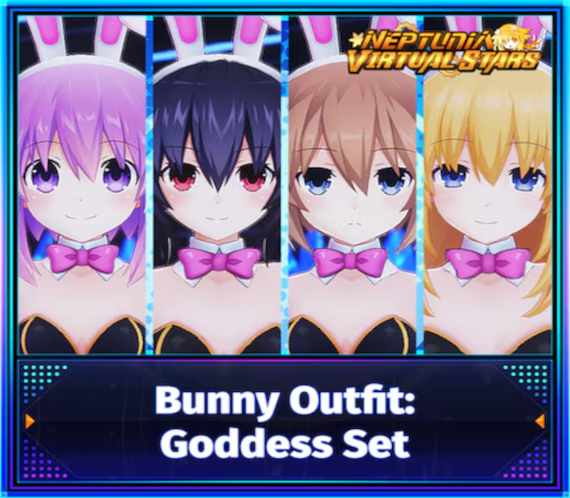 Neptunia Virtual Stars - Bunny Outfit: Goddess Set DLC EU PC Steam Ключ