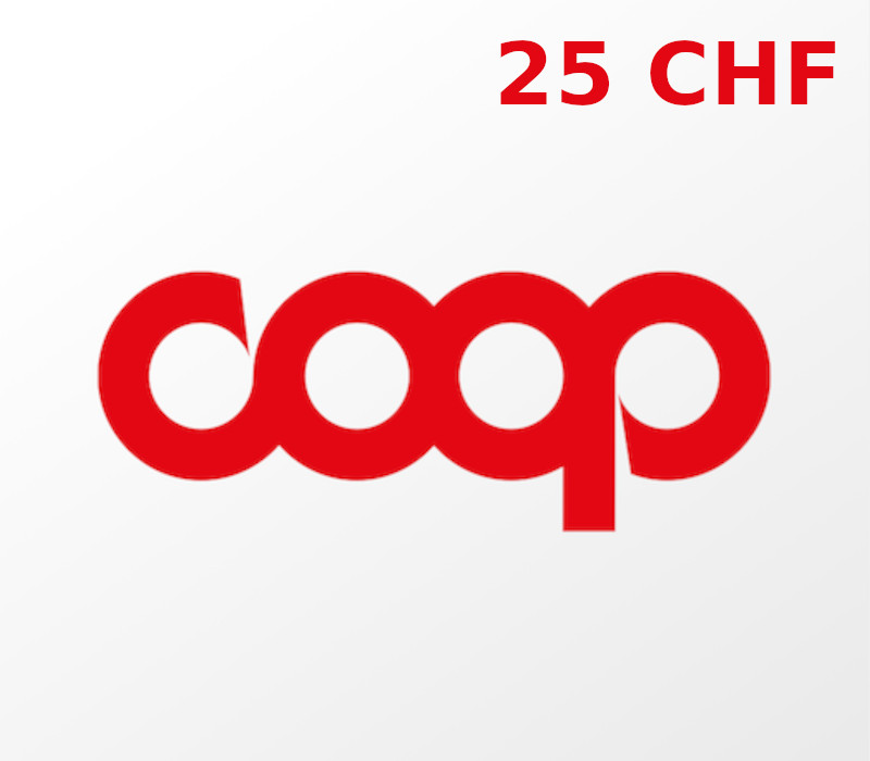 Coop 25 CHF Подарочная карта CH
