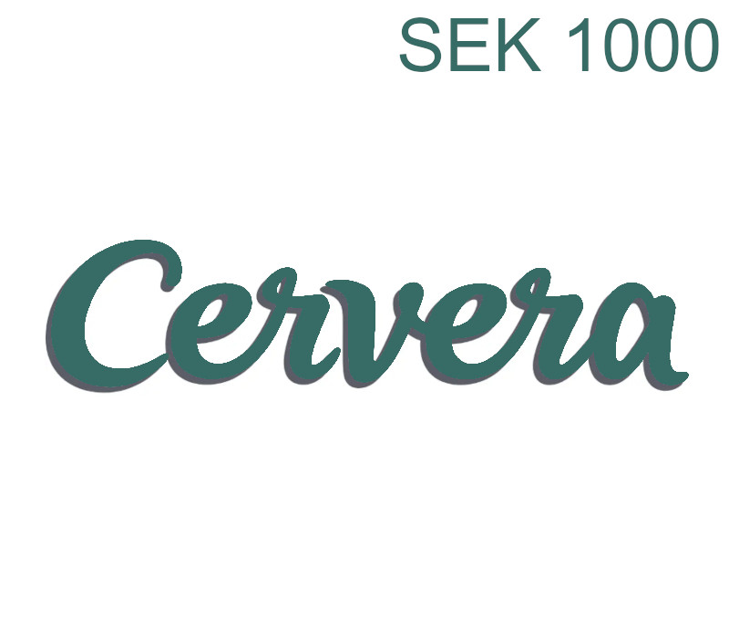 Cervera 1000 SEK Подарочная карта SE