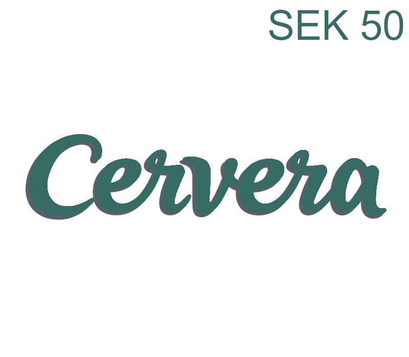 Cervera 50 SEK Подарочная карта SE