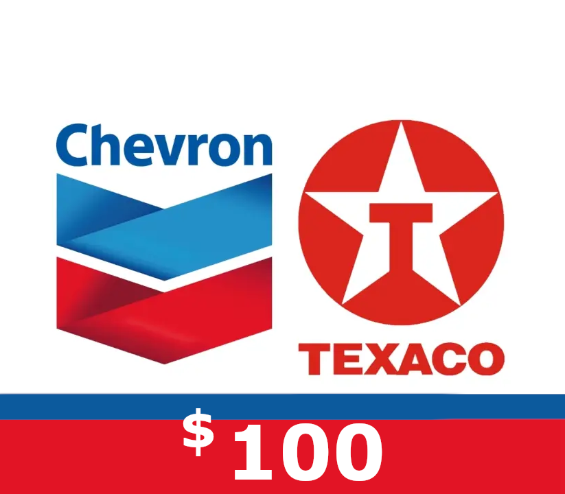 Chevron and Texaco $100 Gift Card US