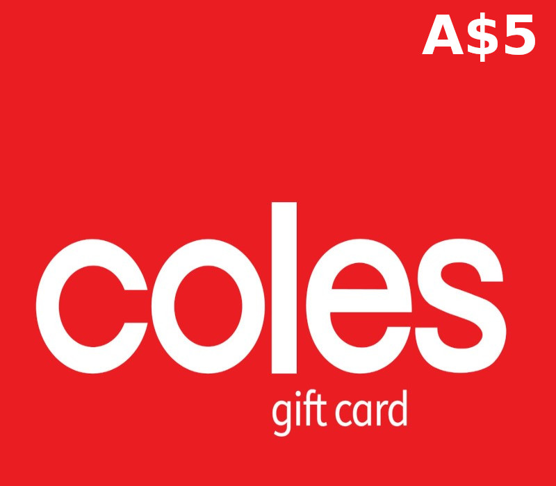 Coles A$5 Подарочная карта AU