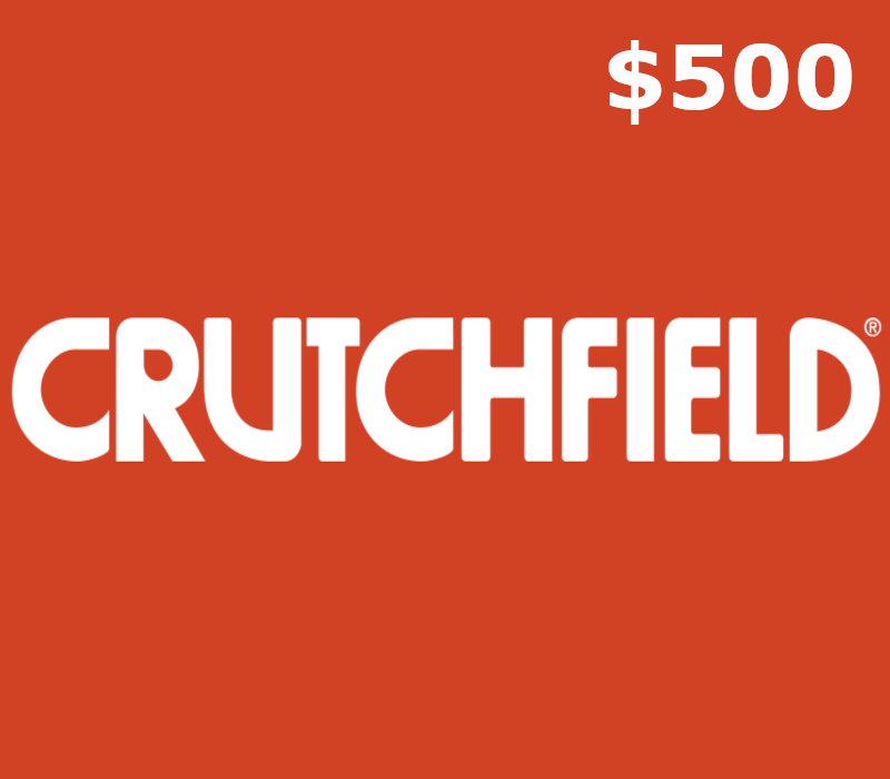 Crutchfield $500 Подарочная карта US