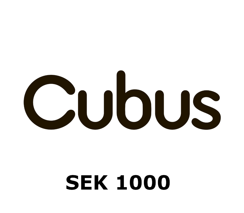 Cubus 1000 SEK Подарочная карта SE