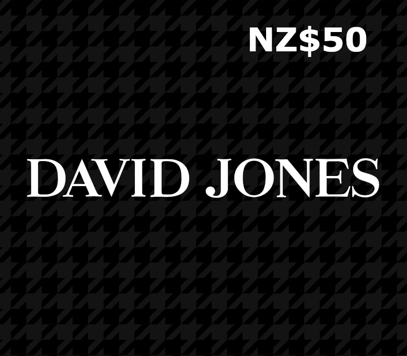 David Jones NZ$50 Подарочная карта NZ