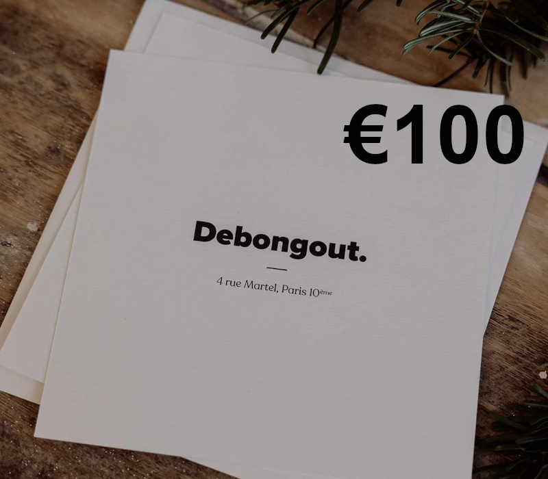 Debongout EUR 100 Подарочная карта FR
