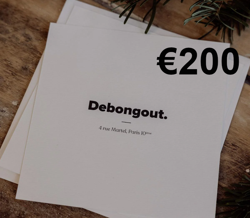 Debongout EUR 200 Подарочная карта FR