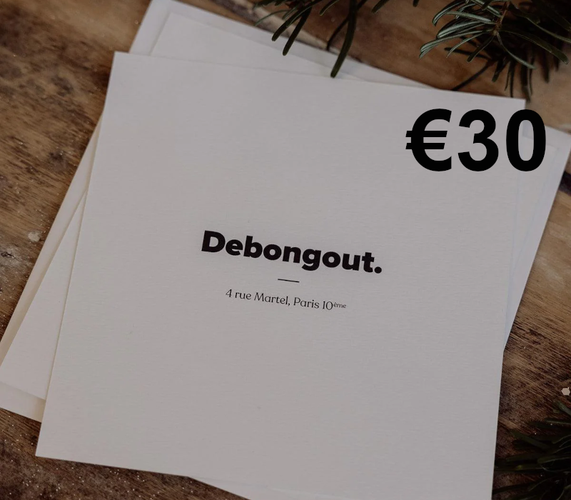 Debongout EUR 30 Подарочная карта FR