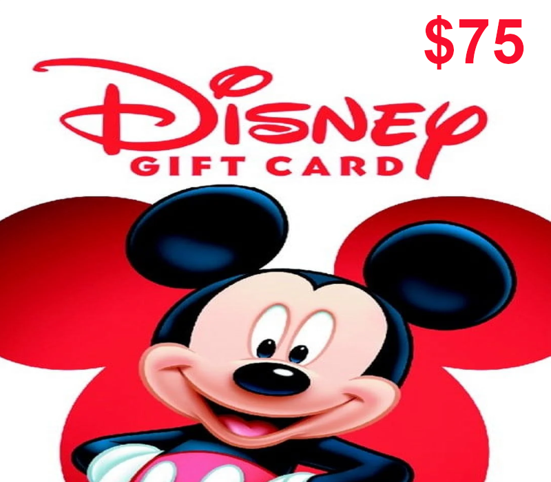 Disney USD 75 Подарочная карта US