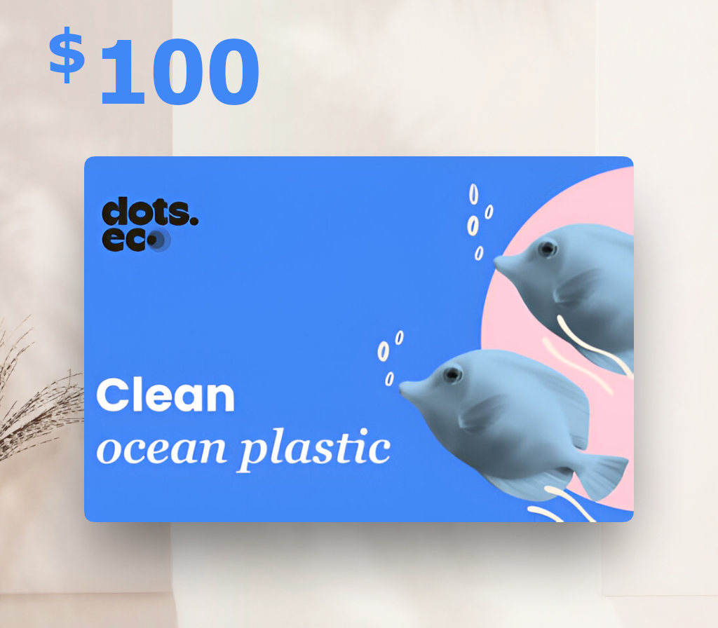Dots.eco - Clean Ocean Plastic $100 Подарочная карта US