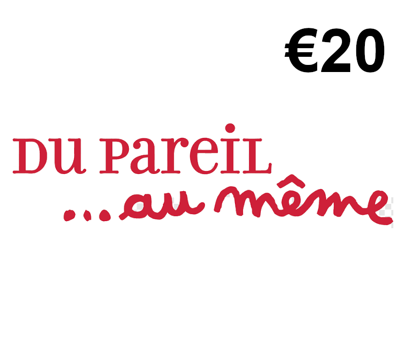 Du Pareil Au Même €20 Подарочная карта BE