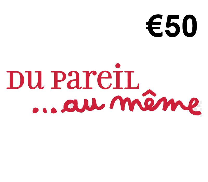Du Pareil Au Même EUR 50 Подарочная карта FR