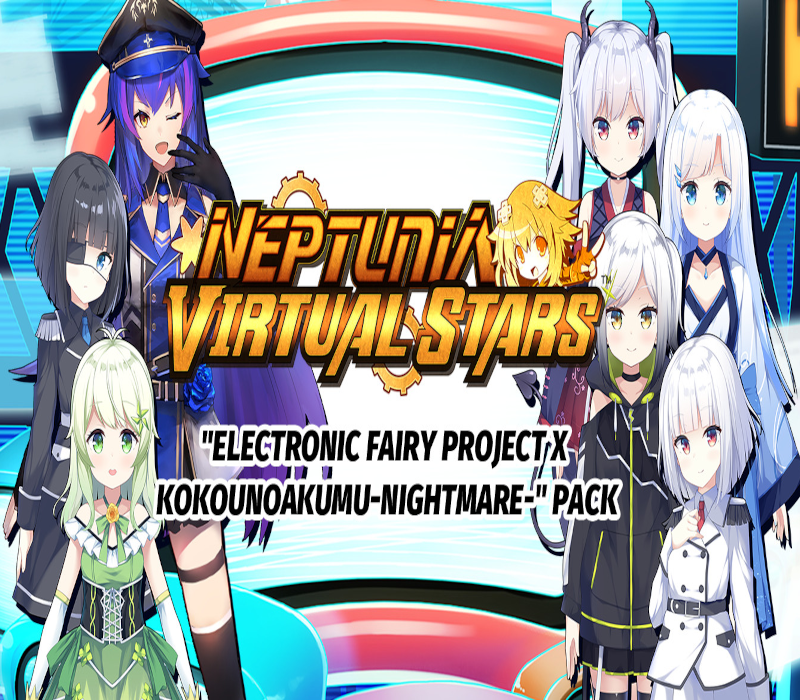 Neptunia Virtual Stars - Electronic Fairy Project x Kokounoakumu-Nightmare Pack DLC EU PC Steam Ключ