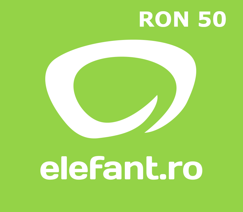Elefant.ro 50 RON Подарочная карта RO