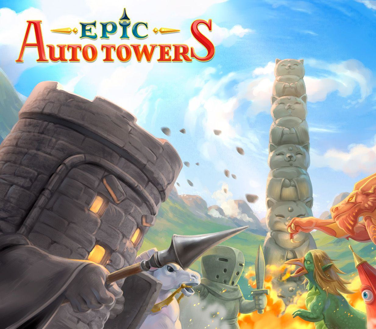 Epic Auto Towers PC Steam Альтергифт