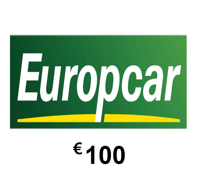 Europcar €100 Подарочная карта DE