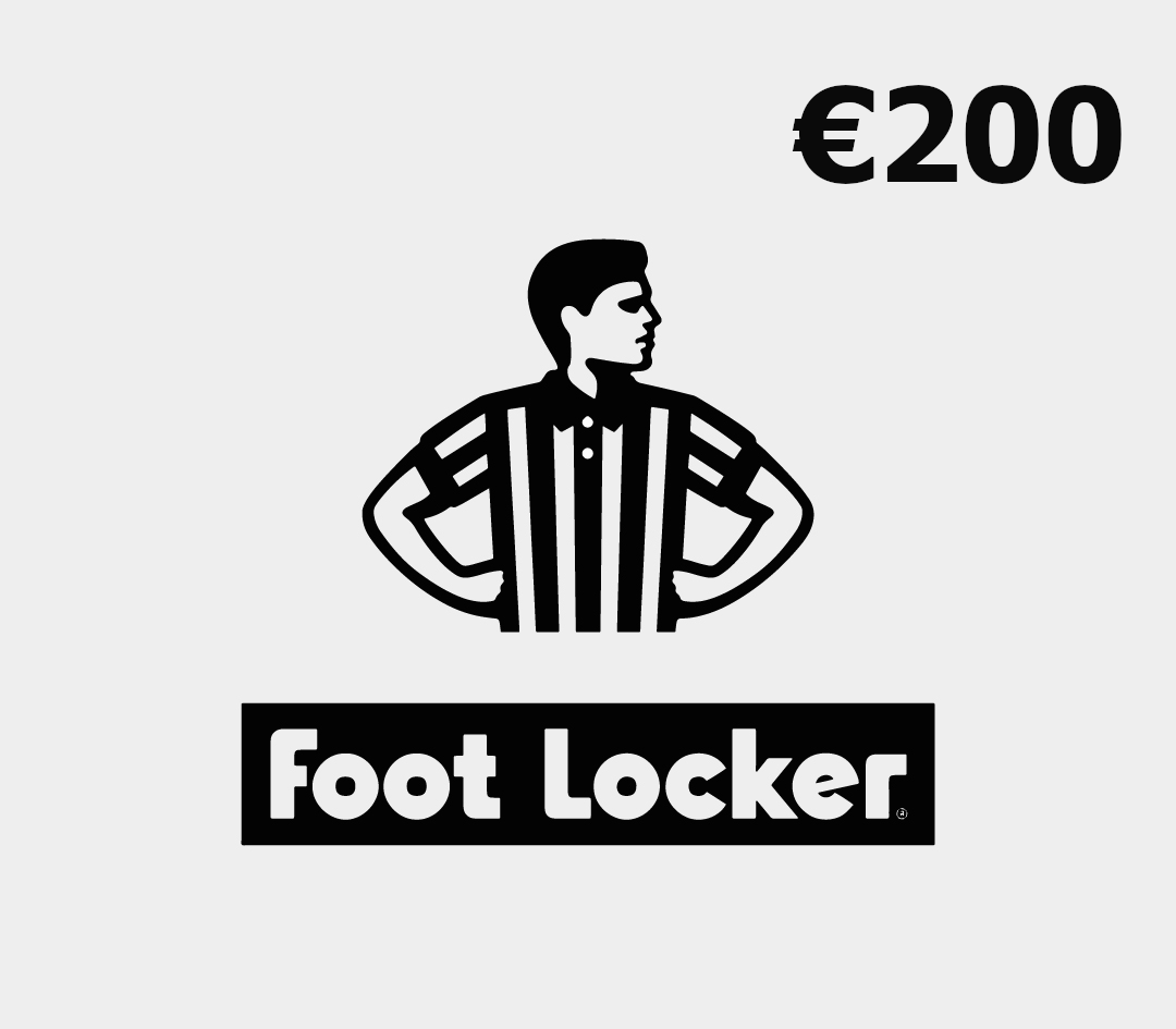 Foot Locker €200 Подарочная карта BE