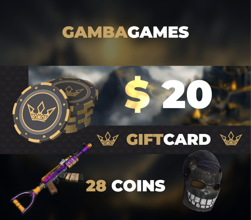 GambaGames $20 Подарочная карта