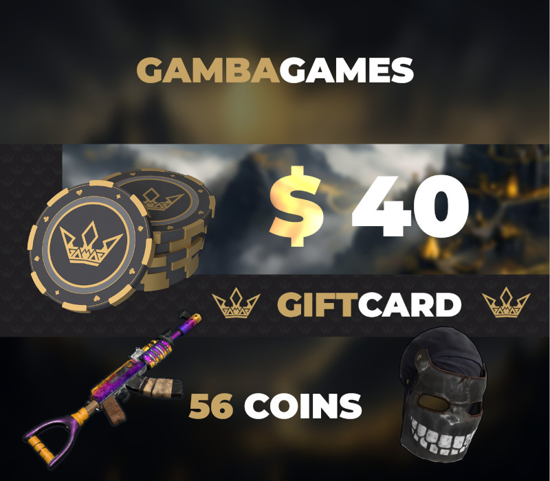 GambaGames $40 Подарочная карта