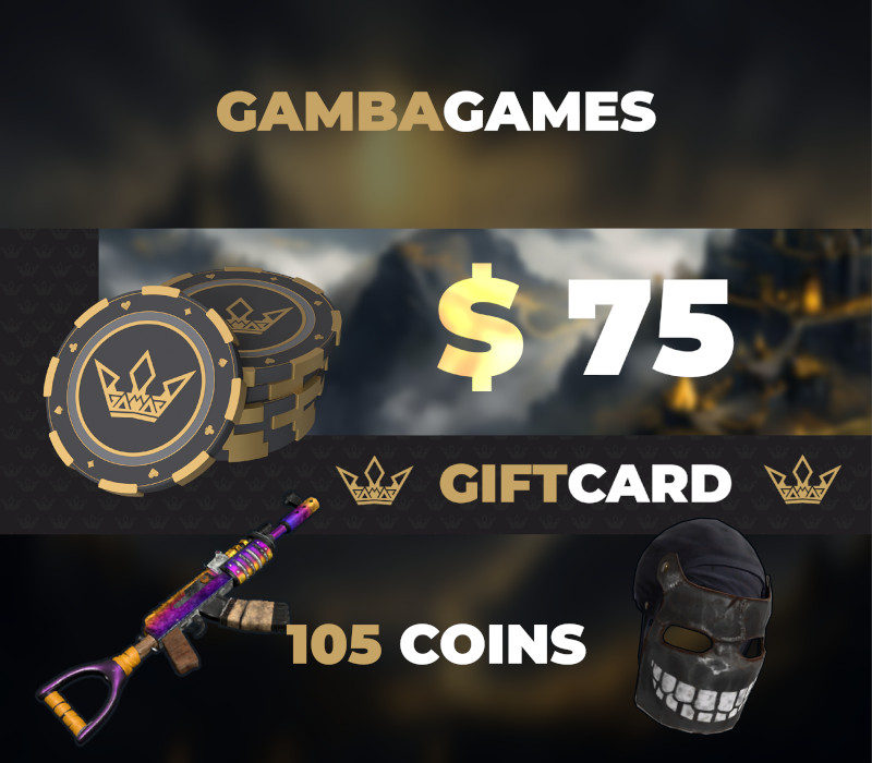 GambaGames $75 Подарочная карта