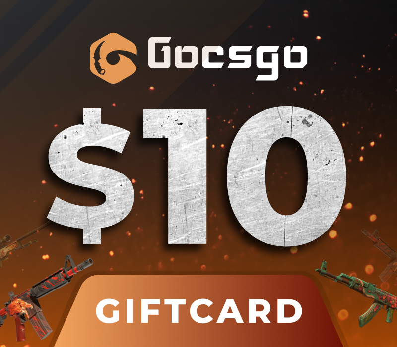 Gocsgo $10 Подарочная карта