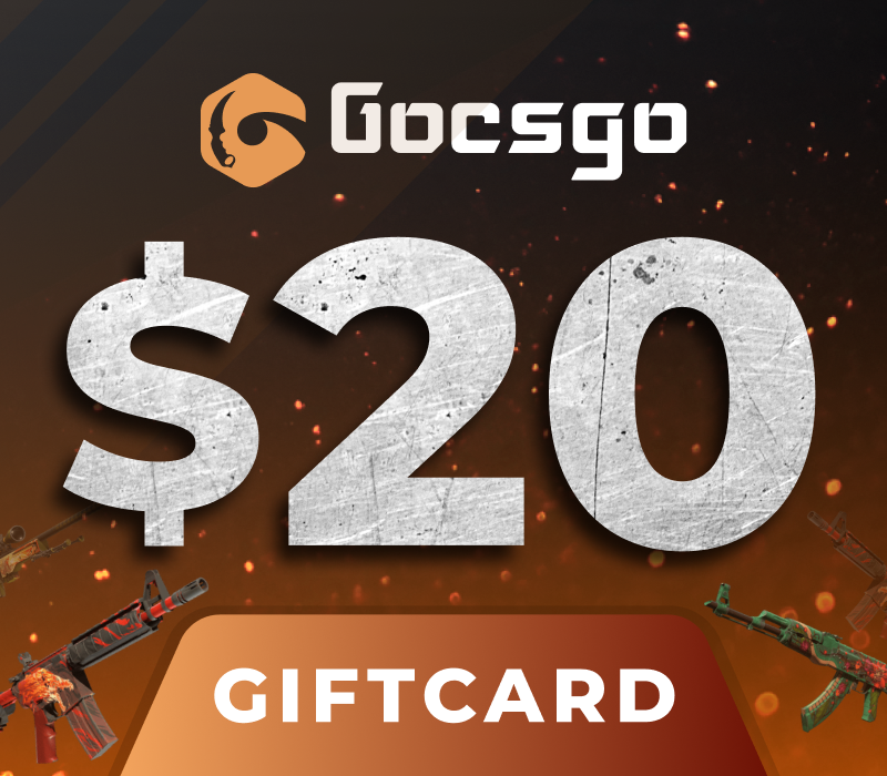 Gocsgo $20 Подарочная карта