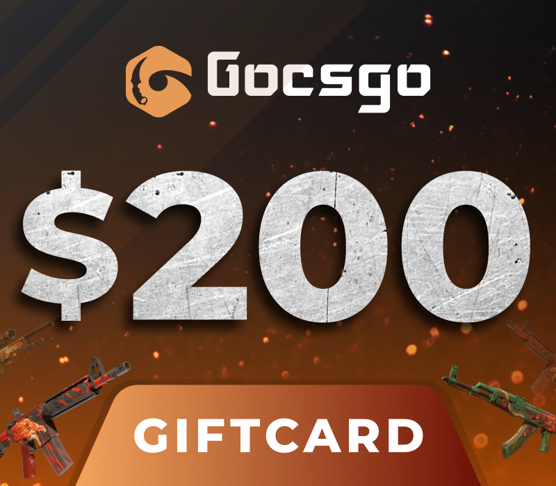 Gocsgo $200 Подарочная карта