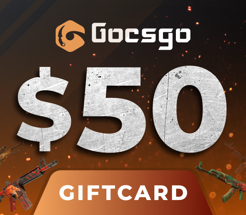 Gocsgo $50 Подарочная карта