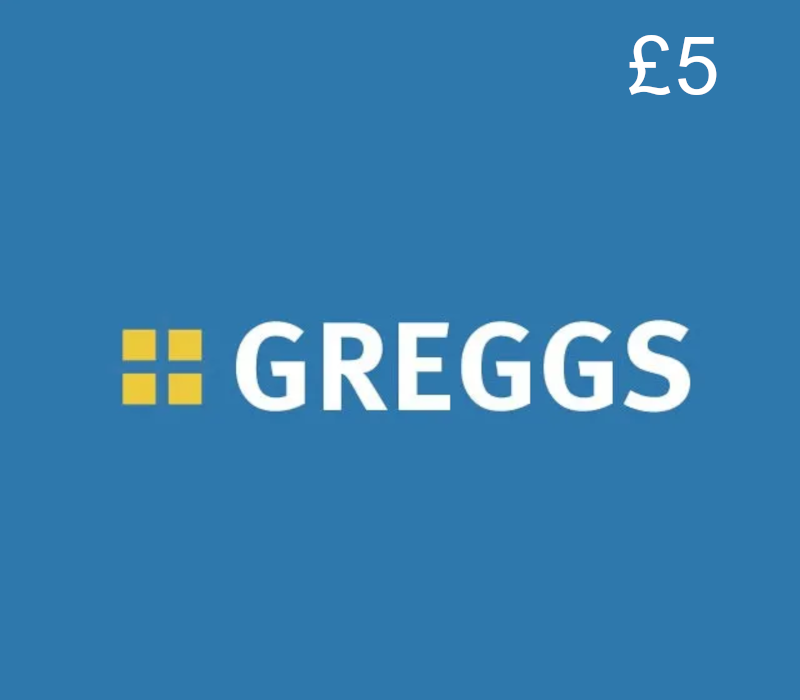 Greggs £5 Подарочная карта UK