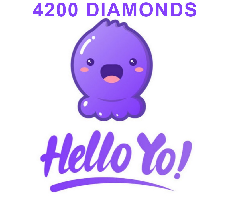 Hello Yo - 4200 Diamonds Подарочная карта