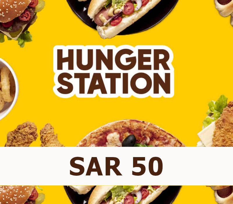 HungerStation 50 SAR Подарочная карта SA