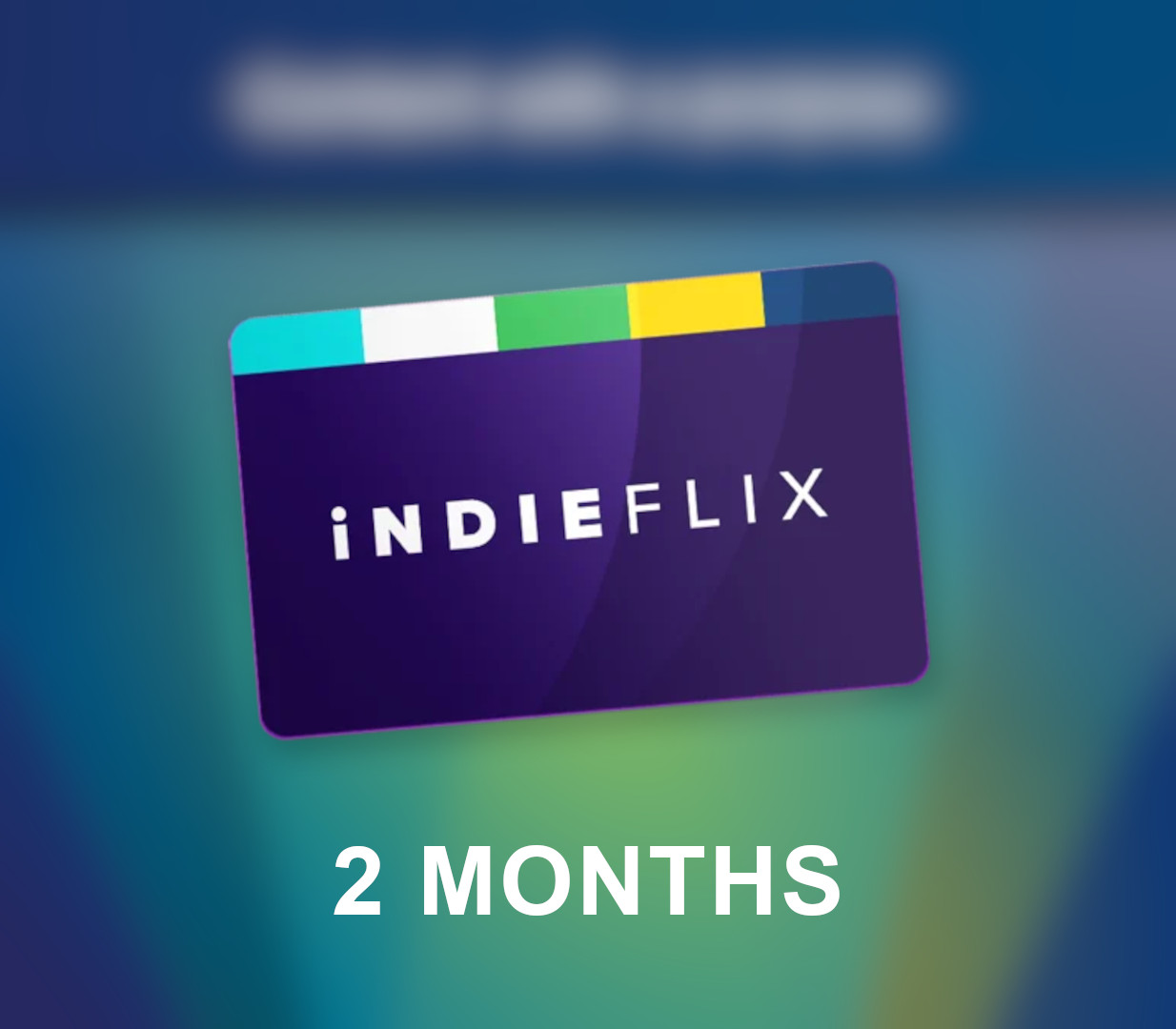 IndieFlix 2 мес. Subscription Подарочная карта US (ONLY FOR NEW ACCOUNTS)