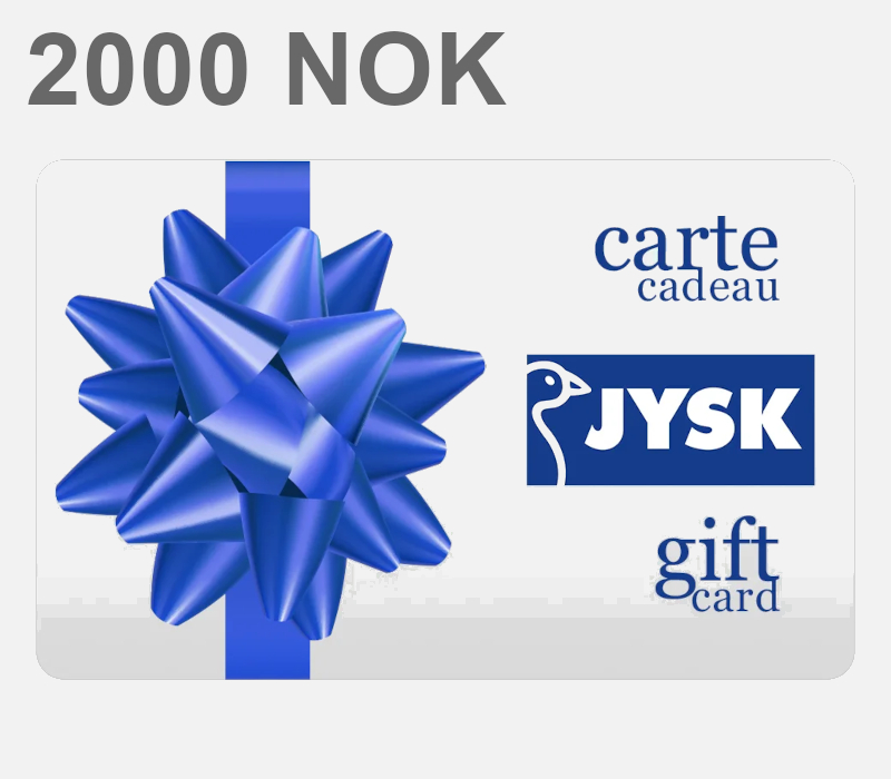 JYSK 2000 NOK Подарочная карта NO