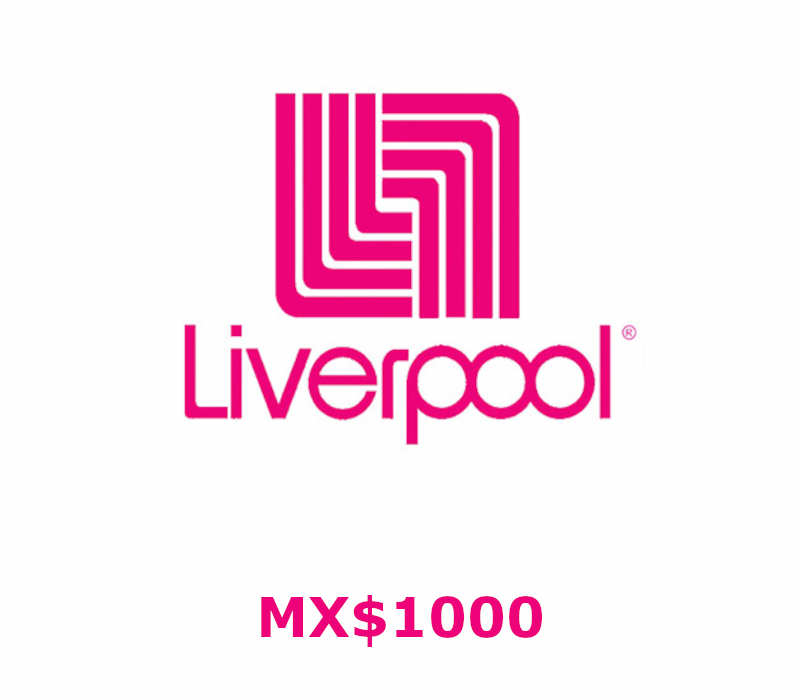 Liverpool MX$1000 Подарочная карта MX