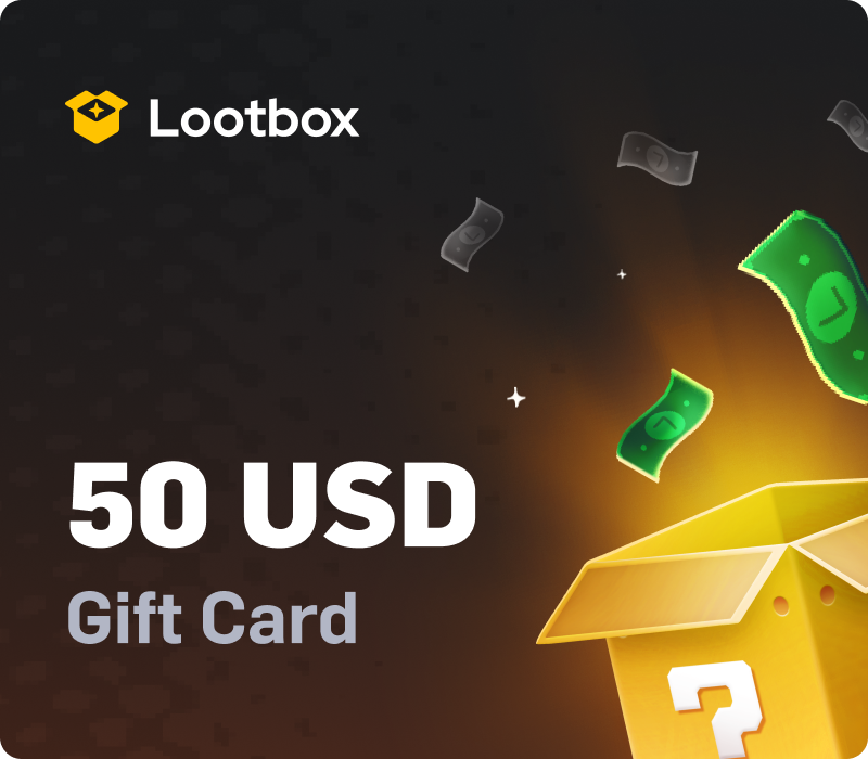 Lootbox.com $50 Подарочная карта